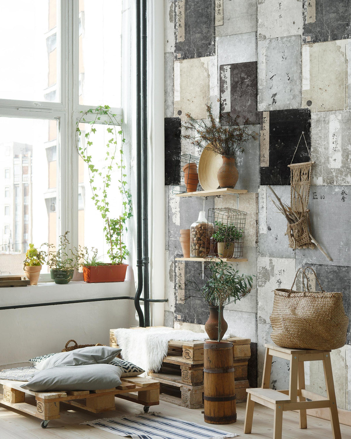 MindTheGap IMPERFECTION Washed IMPERMANENCE Wallpaper