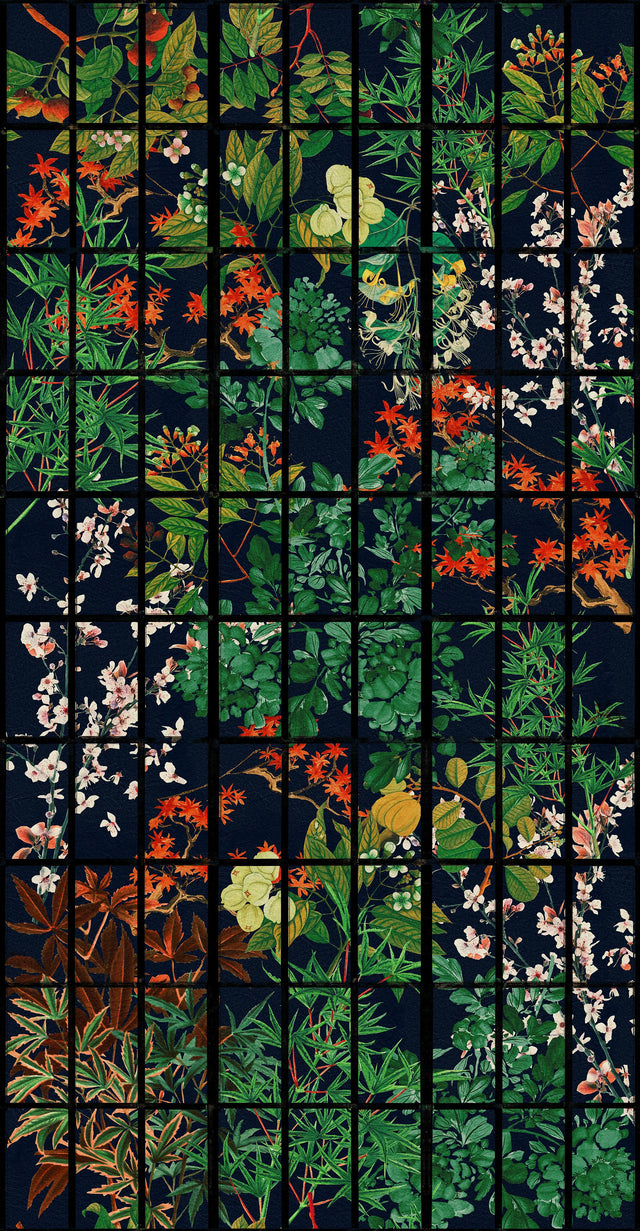 MindTheGap JAPANESE GARDEN by Night IMPERMANENCE Wallpaper