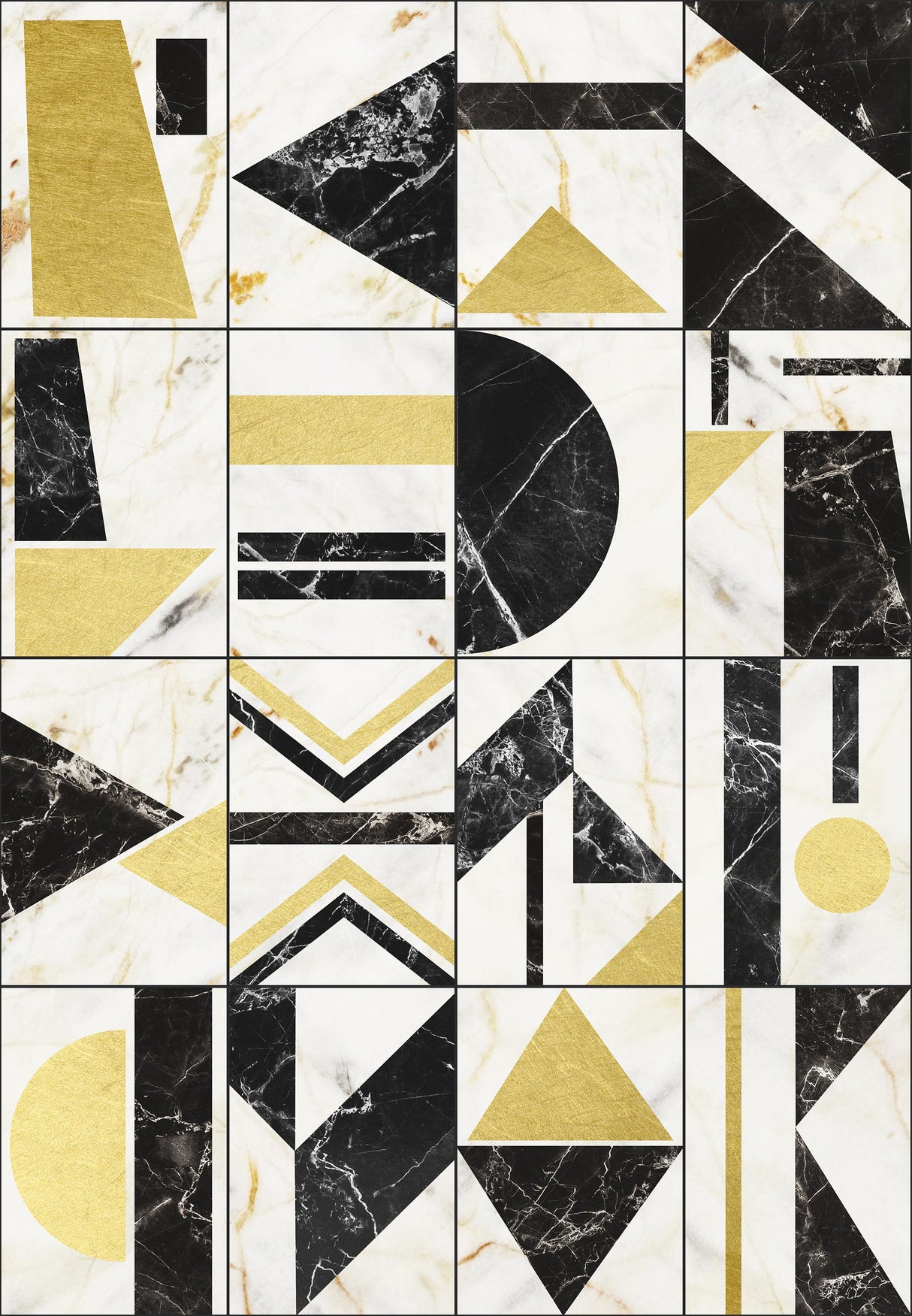 MindTheGap SOHO Brass MANHATTAN Wallpaper