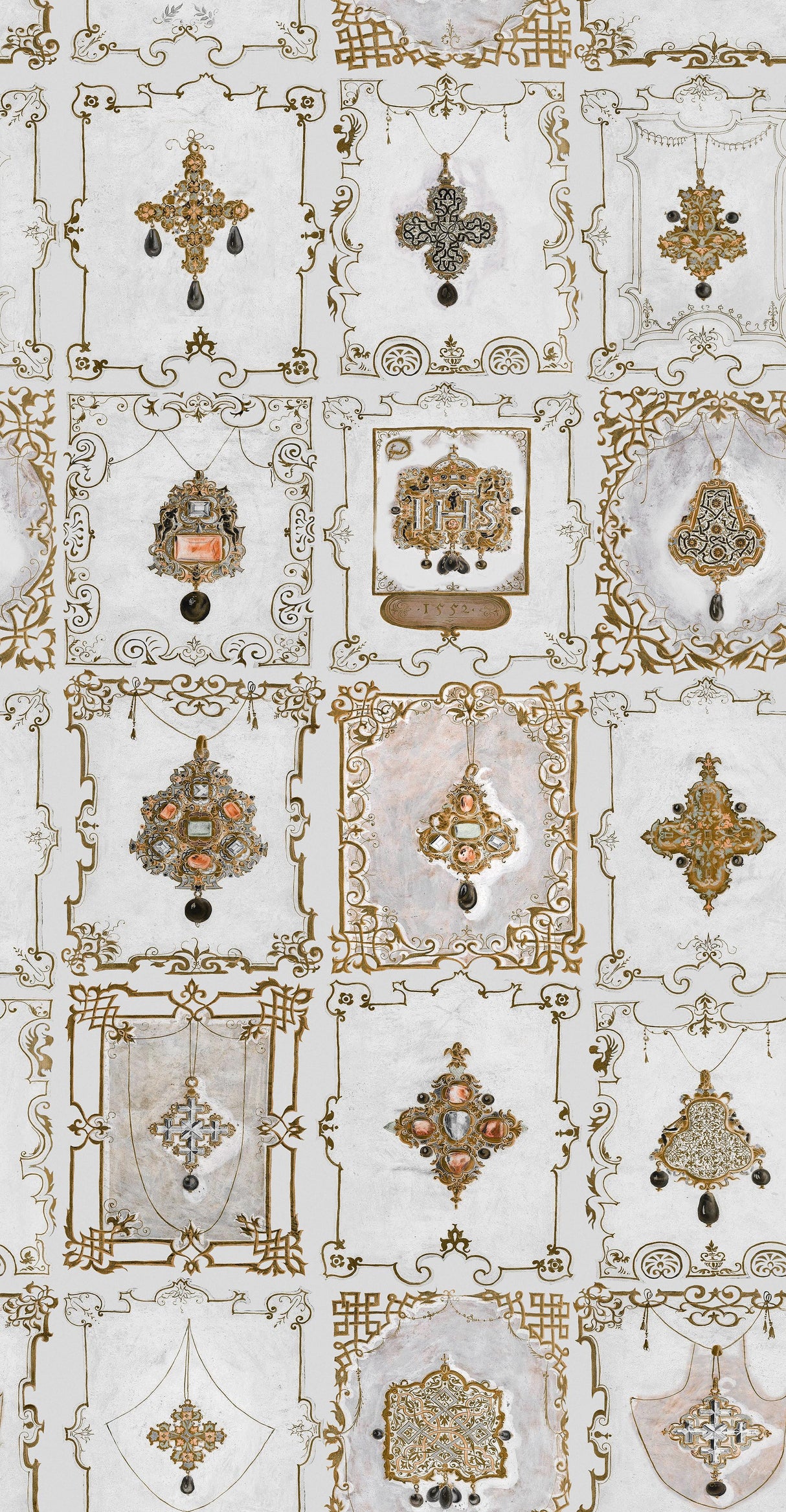MindTheGap ANNA's JEWELRY Neutral RENASCIMENTO Wallpaper