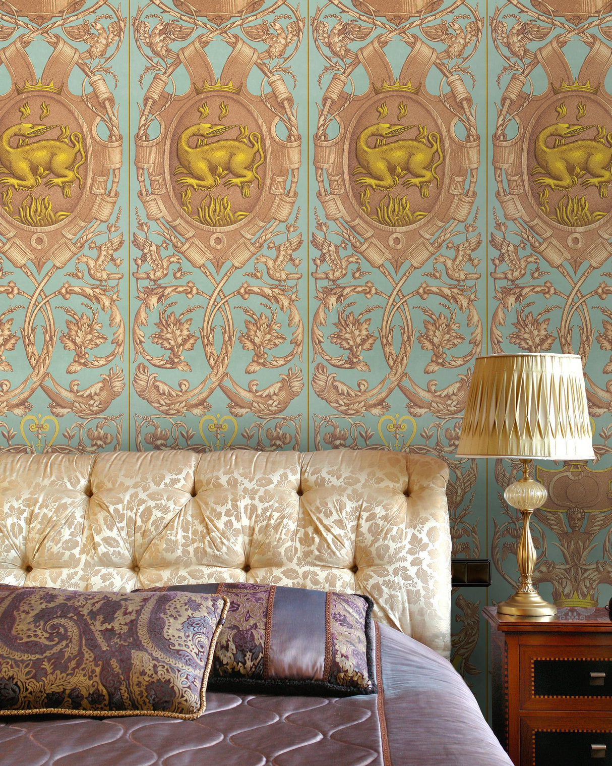 MindTheGap FONTAINEBLEAU Powder RENASCIMENTO Wallpaper