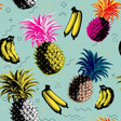 MindTheGap FLYING OBJECTS Blue NOUVELLE POP Wallpaper