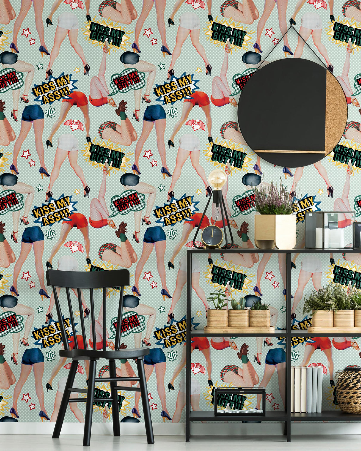 MindTheGap KISS MY ASS NOUVELLE POP Wallpaper