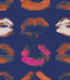 MindTheGap NEON KISS Indigo NOUVELLE POP Wallpaper