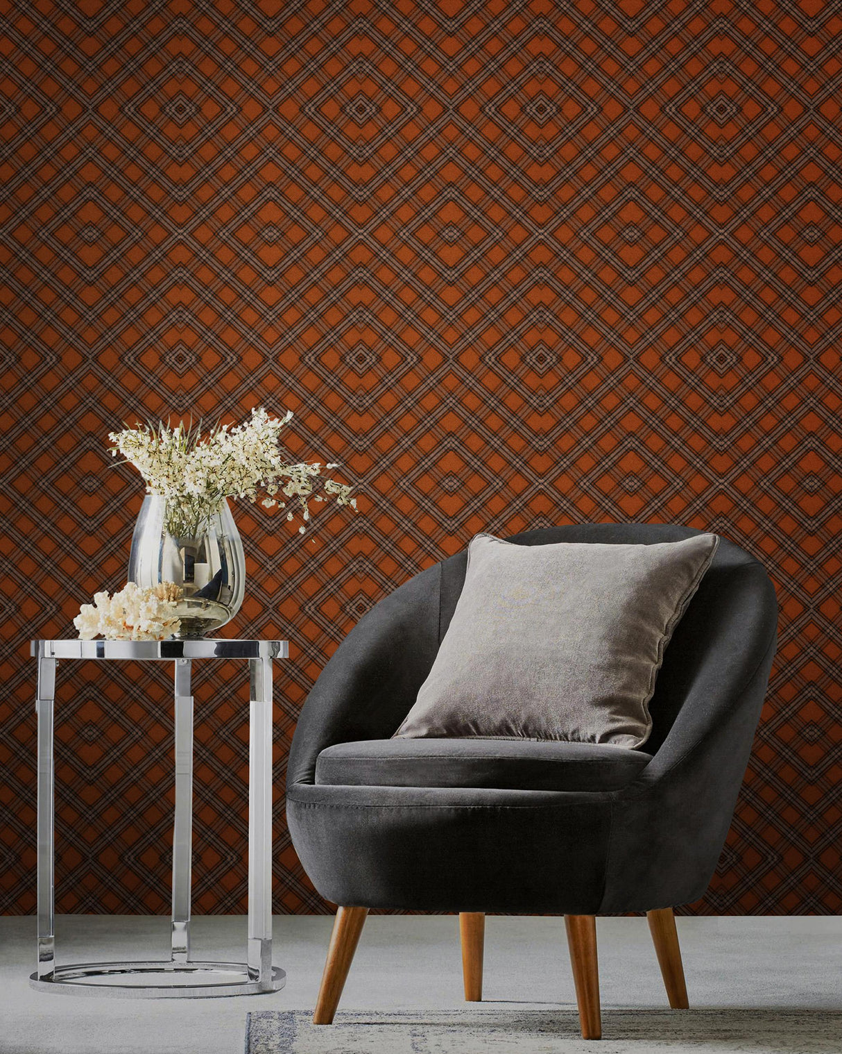 MindTheGap UNUSUAL TARTAN WORLD OF FABRICS Wallpaper