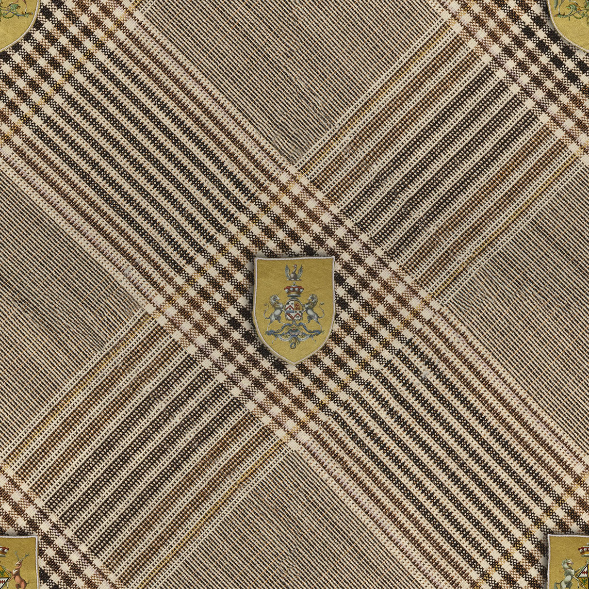 MindTheGap NOBILITY Gold WORLD OF FABRICS Wallpaper