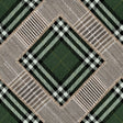 MindTheGap CHECKERED PATCHWORK British Green WORLD OF FABRICS Wallpaper