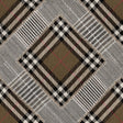 MindTheGap CHECKERED PATCHWORK Mid Brown WORLD OF FABRICS Wallpaper