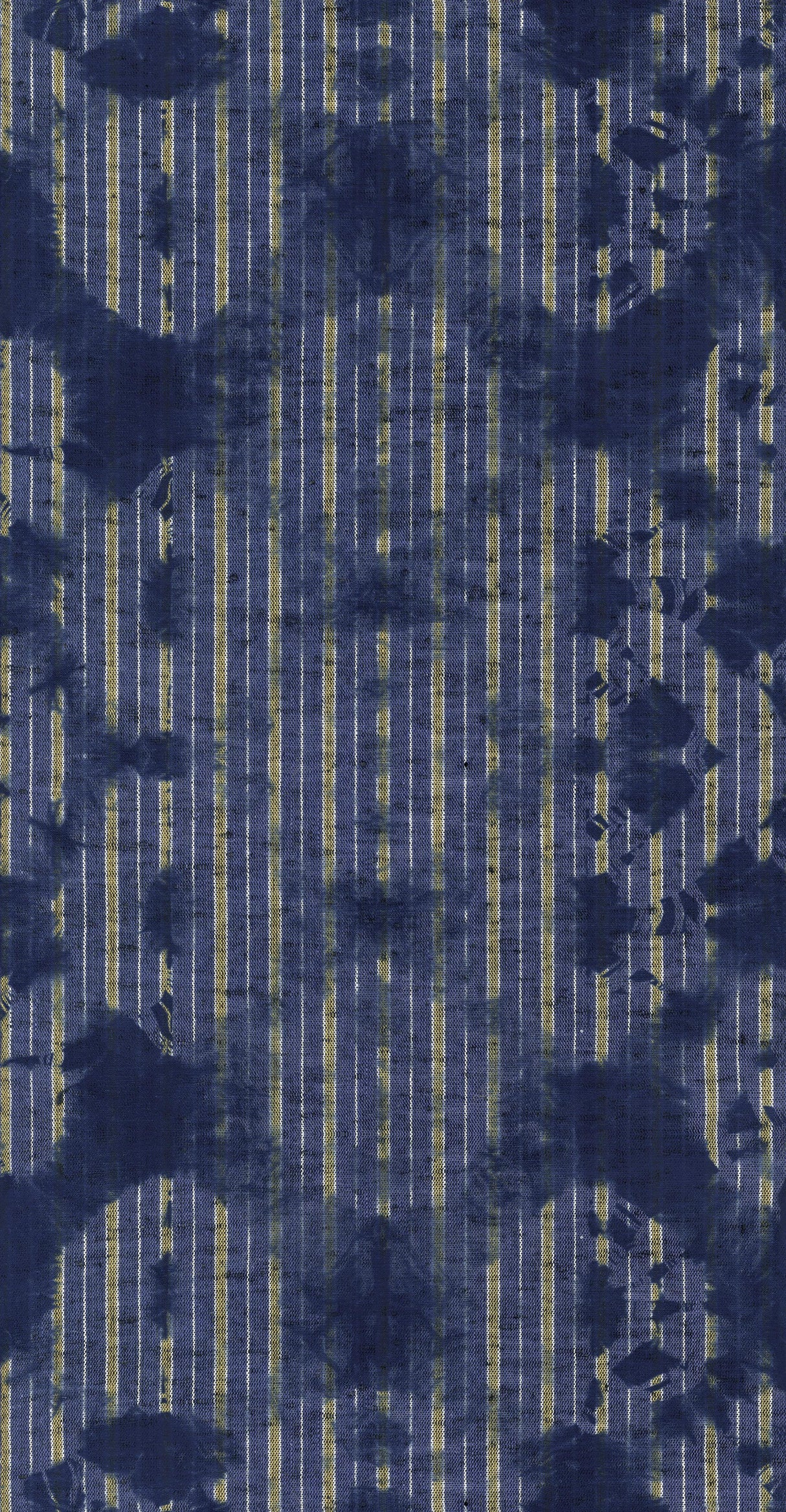 MindTheGap WASHED SHIBORI Indigo WORLD OF FABRICS Wallpaper