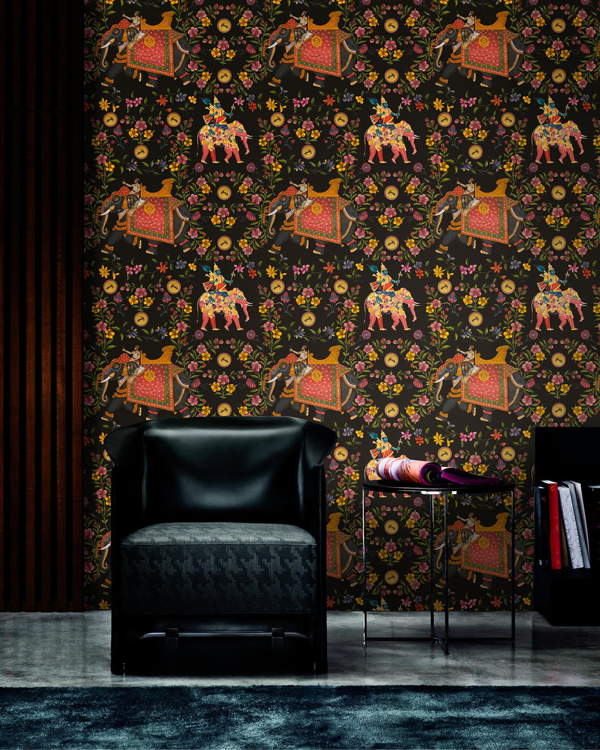 MindTheGap ARISTOCRACY Anthracite WORLD OF FABRICS Wallpaper