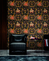MindTheGap ARISTOCRACY Anthracite WORLD OF FABRICS Wallpaper