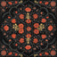 MindTheGap HINDU BLOOM Anthracite WORLD OF FABRICS Wallpaper