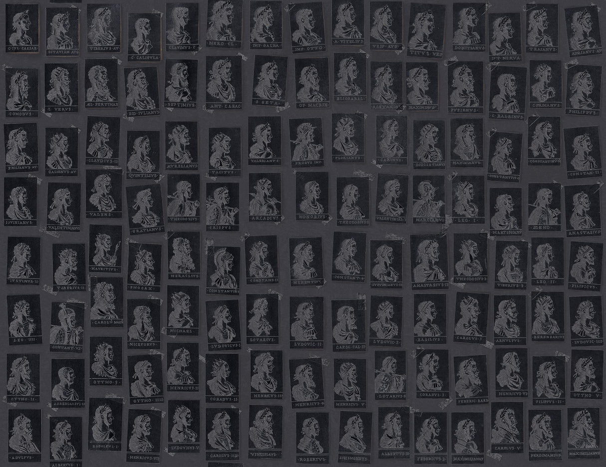 MindTheGap EMPERORS Anthracite THE GENTLEMEN'S CORNER Wallpaper