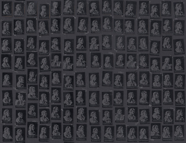 MindTheGap EMPERORS Anthracite THE GENTLEMEN'S CORNER Wallpaper
