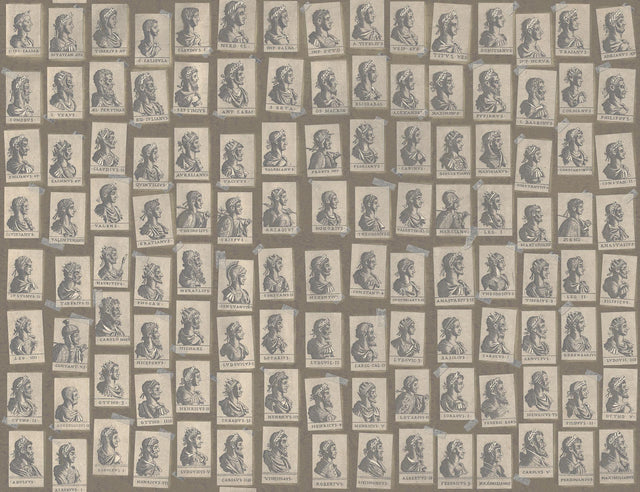 MindTheGap EMPERORS Taupe THE GENTLEMEN'S CORNER Wallpaper