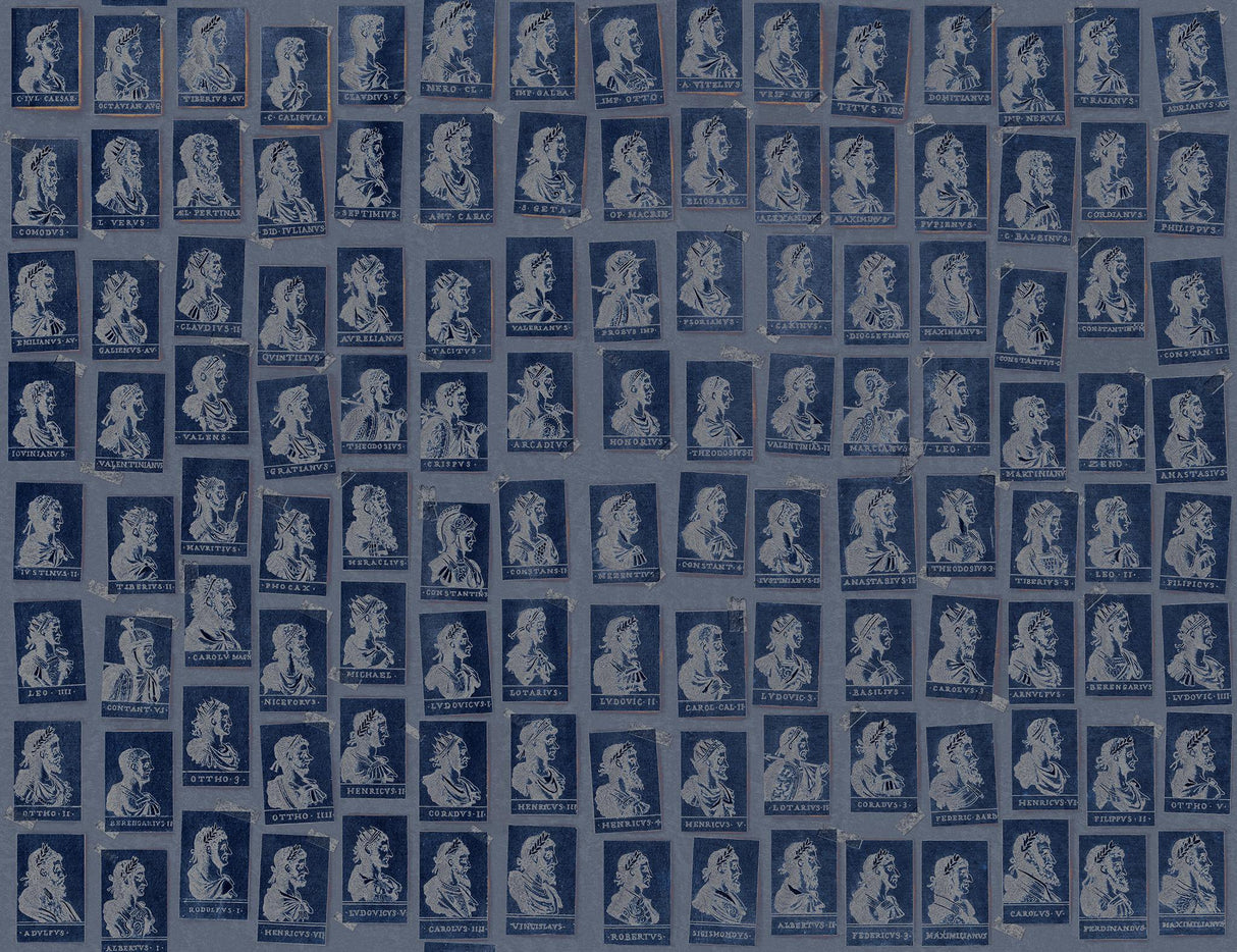 MindTheGap EMPERORS Blue THE GENTLEMEN'S CORNER Wallpaper