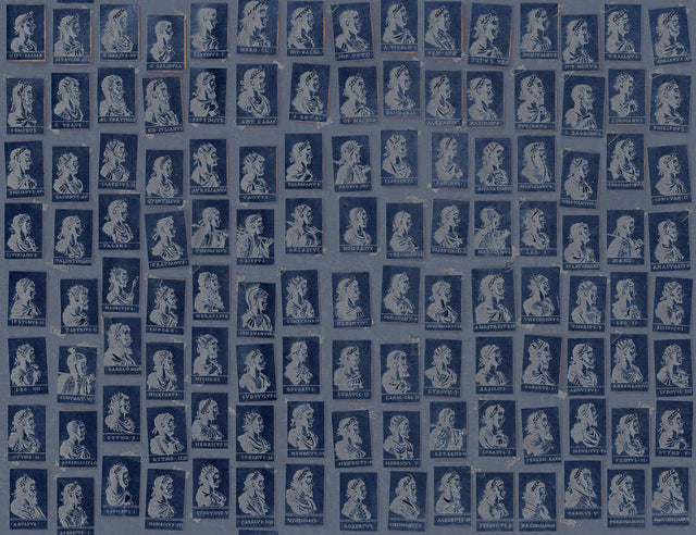 MindTheGap EMPERORS Blue THE GENTLEMEN'S CORNER Wallpaper
