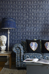 MindTheGap EMPERORS Blue THE GENTLEMEN'S CORNER Wallpaper