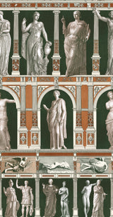 MindTheGap STATUES ANTIQUE LE MANOIR Wallpaper