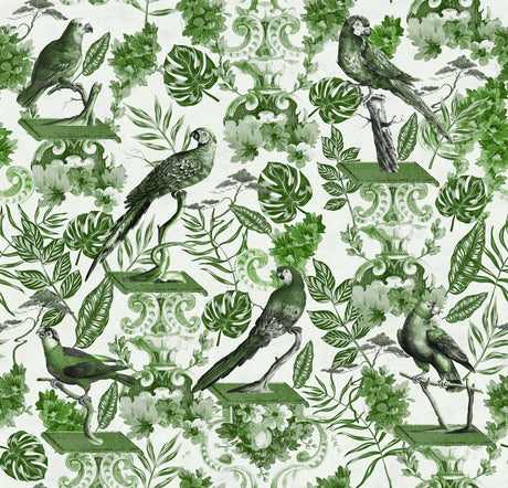 MindTheGap LA VOLIERE GREEN THE ROYAL GARDEN Wallpaper