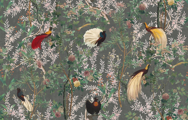 MindTheGap ROYAL GARDEN Grey THE ROYAL GARDEN Wallpaper