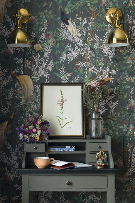 MindTheGap ROYAL GARDEN Grey THE ROYAL GARDEN Wallpaper