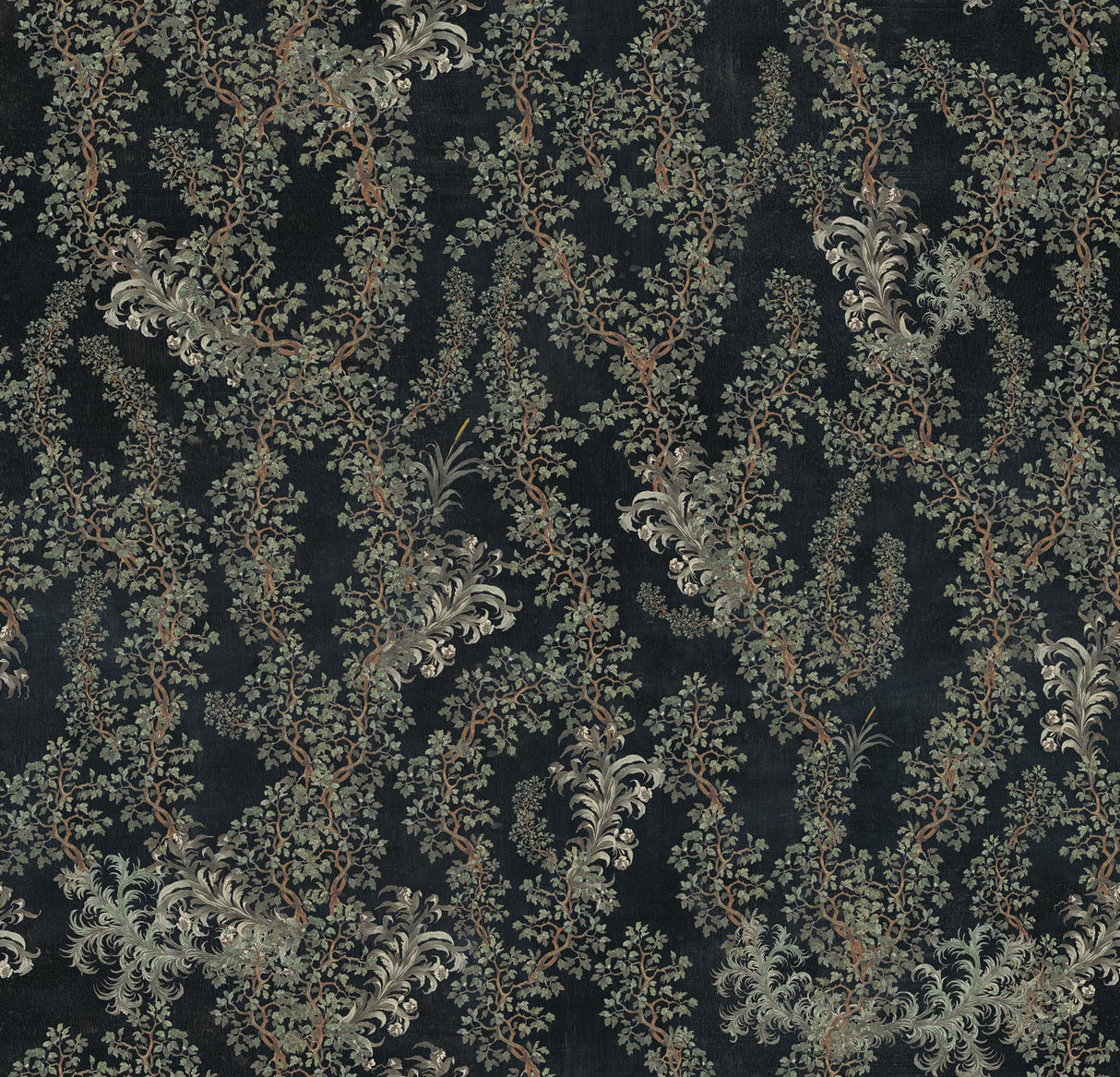 MindTheGap DARK LEAVES THE ROYAL GARDEN Wallpaper