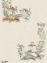 MindTheGap CHINOSERIE Coconut LE MANOIR Wallpaper