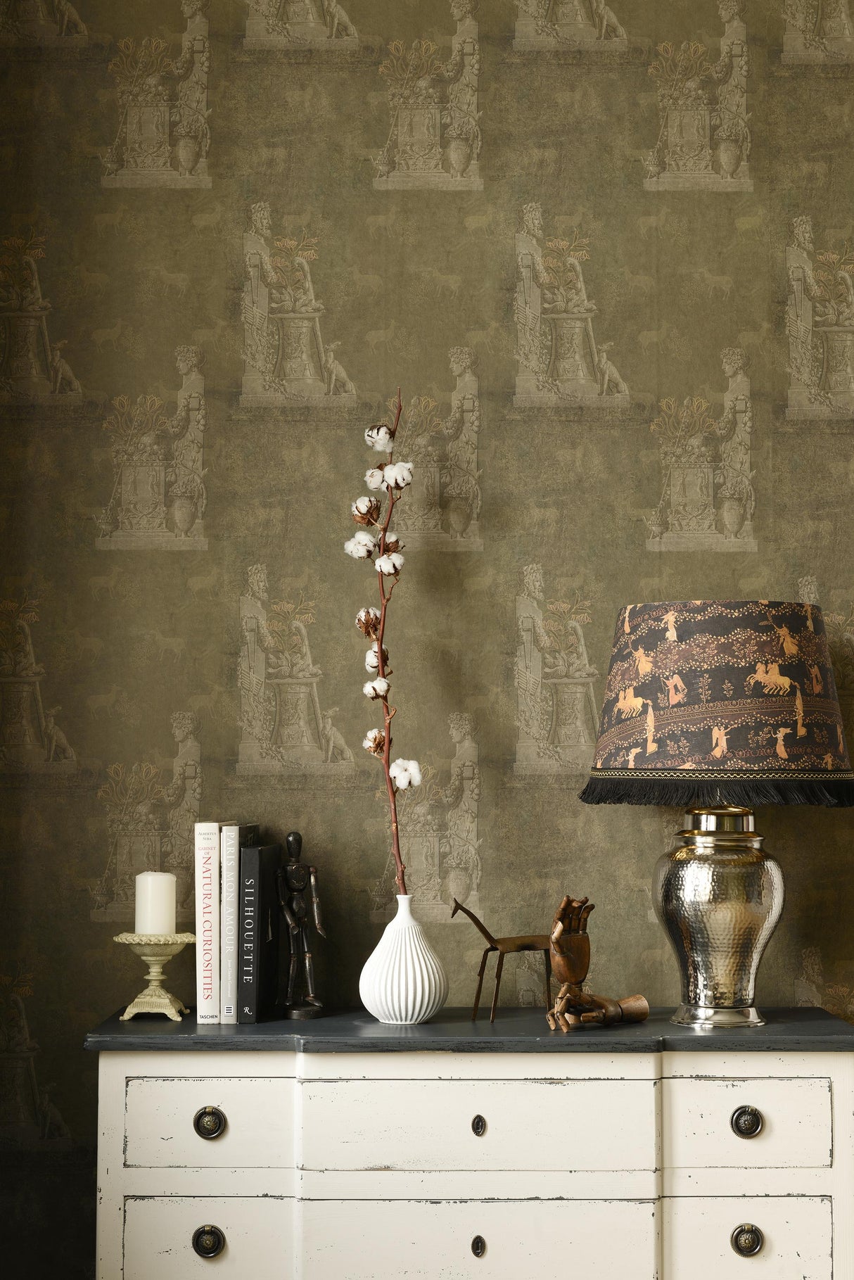 MindTheGap SCULPTURAL Moss LE MANOIR Wallpaper