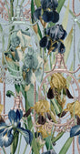 MindTheGap FLEURS D'IRIS Aquamarine THE ROYAL GARDEN Wallpaper
