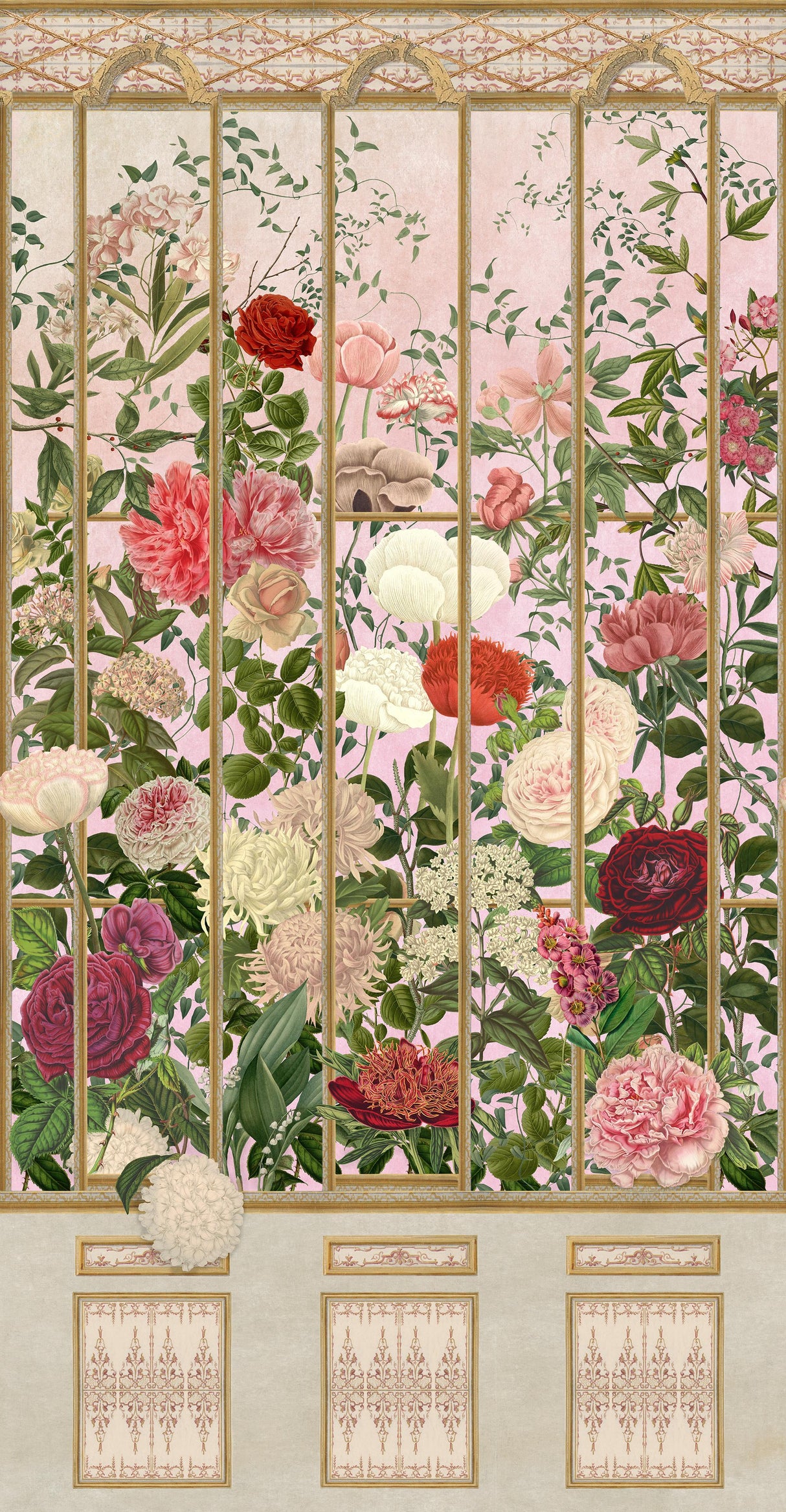 MindTheGap THE IMPERIAL FLORA THE ROYAL GARDEN Wallpaper
