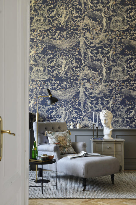 MindTheGap THE PROMISE LAND Sapphire IMAGINARIUM Wallpaper