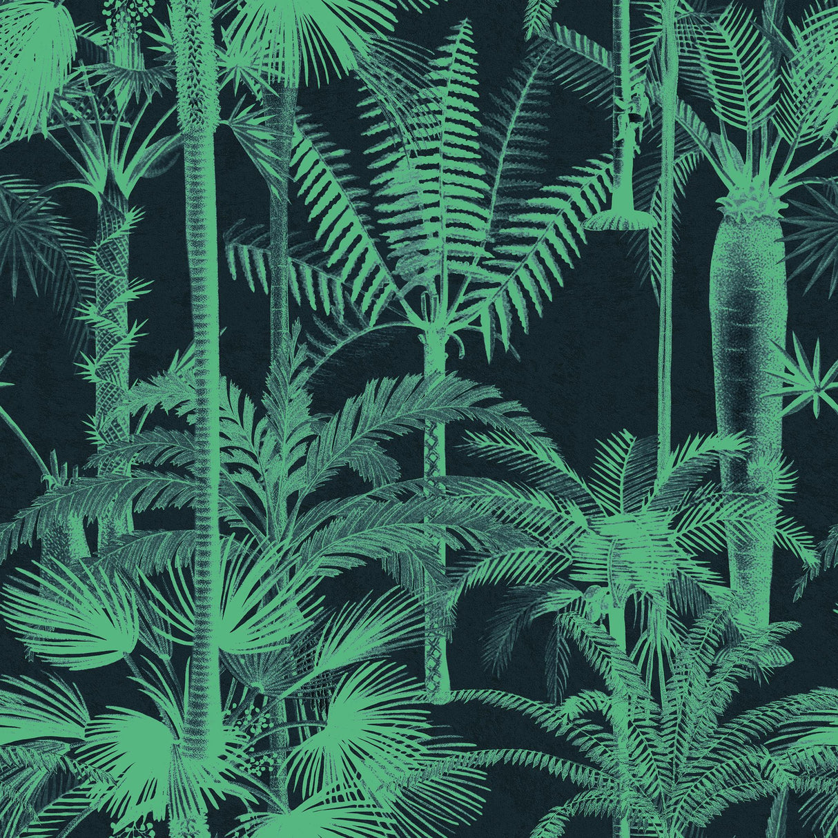 MindTheGap PALMERA CUBANA Dark CUBANA Wallpaper