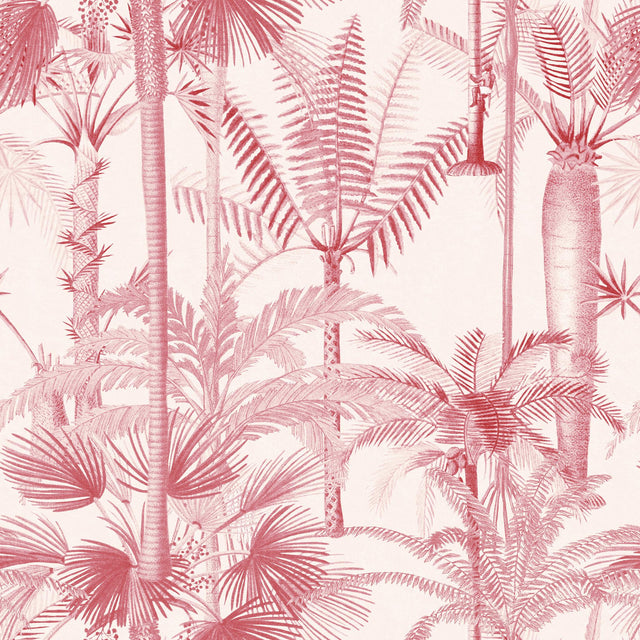 MindTheGap PALMERA CUBANA Pink CUBANA Wallpaper