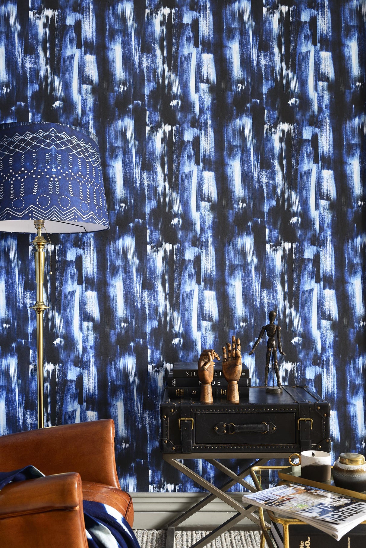 MindTheGap INDIGO MADNESS INDIGO ADDICTION Wallpaper
