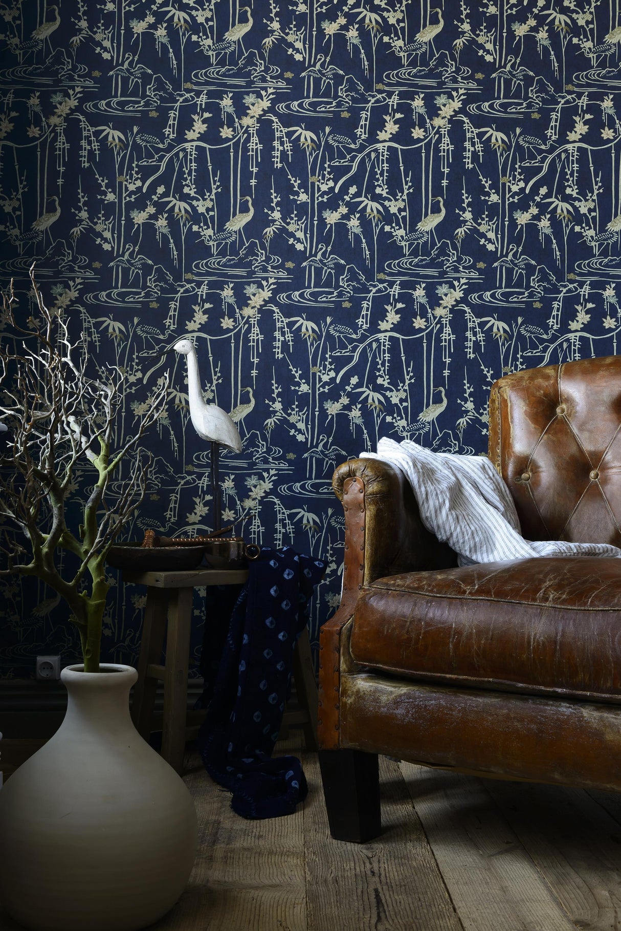MindTheGap KYOTO INDIGO ADDICTION Wallpaper
