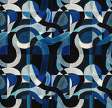 MindTheGap LABYRINTHINE INDIGO ADDICTION Wallpaper