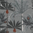 MindTheGap MADAGASCAR Grey TROPICAL WANDERLUST Wallpaper