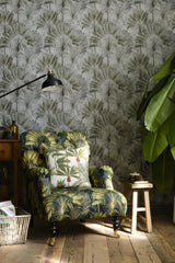 MindTheGap TRAVELLER'S PALM Neutral TROPICAL WANDERLUST Wallpaper