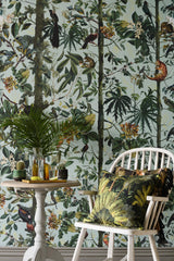 MindTheGap WILDLIFE OF PAPUA Dark TROPICAL WANDERLUST Wallpaper