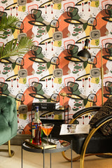 MindTheGap CENTURY ELEMENTS Green REVIVAL Wallpaper