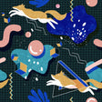 MindTheGap MODERN FOXY REVIVAL Wallpaper