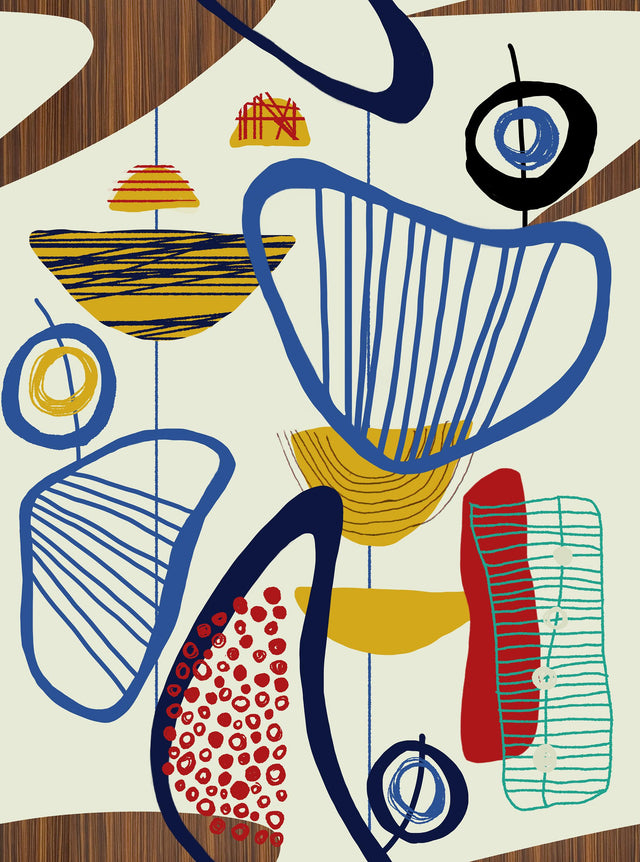 MindTheGap SUSPENDED FORMS REVIVAL Wallpaper