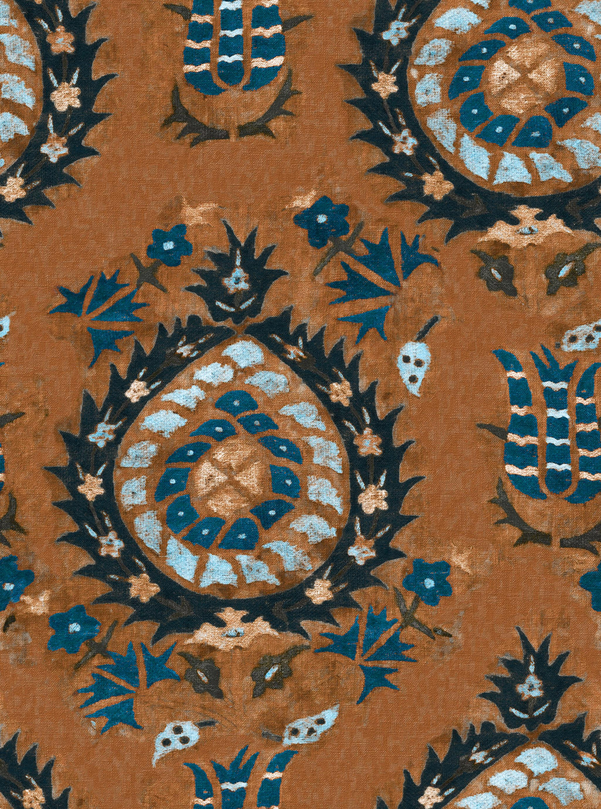 MindTheGap FLOURISH Sienna TRANSYLVANIAN ROOTS Wallpaper
