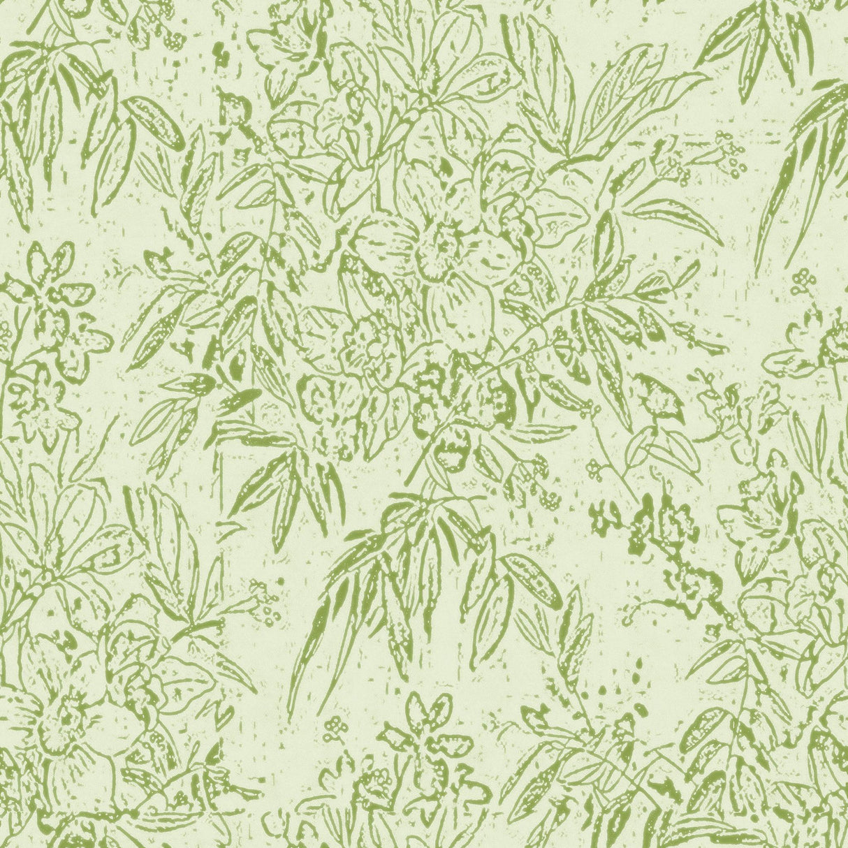 MindTheGap CHERRY ORCHARD Green TRANSYLVANIAN ROOTS Wallpaper