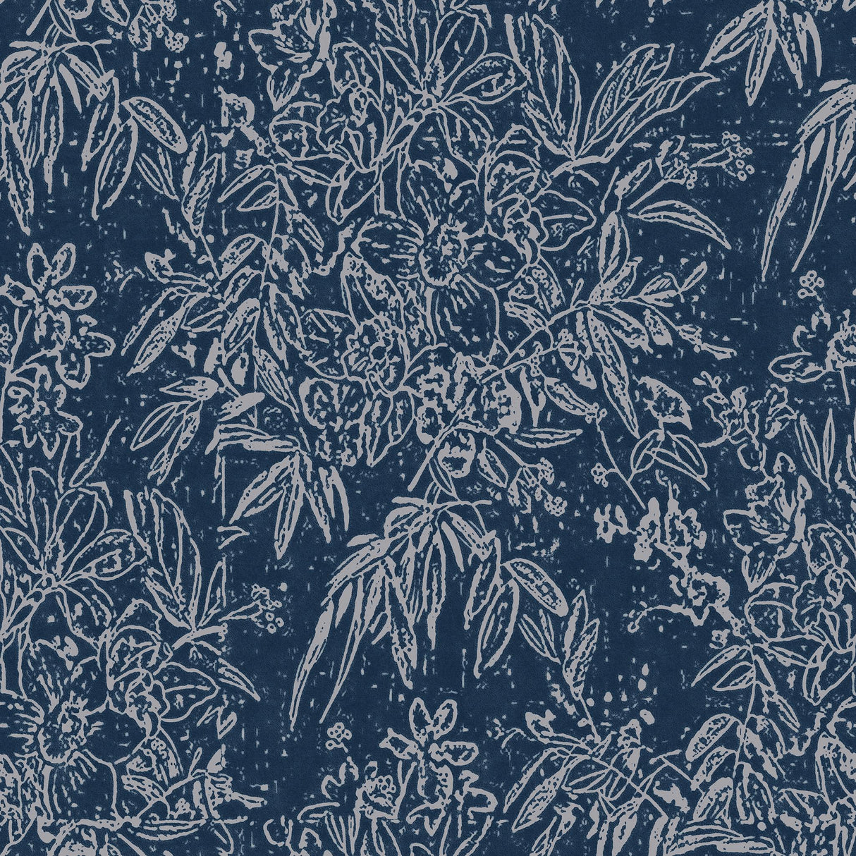 MindTheGap CHERRY ORCHARD Indigo TRANSYLVANIAN ROOTS Wallpaper