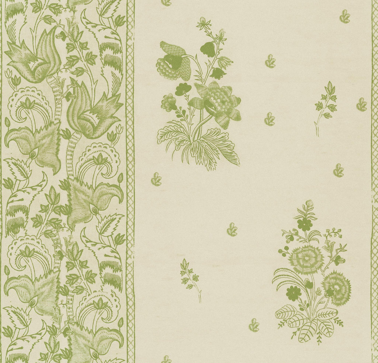 MindTheGap KOROND FLORAL Beechnut TRANSYLVANIAN ROOTS Wallpaper