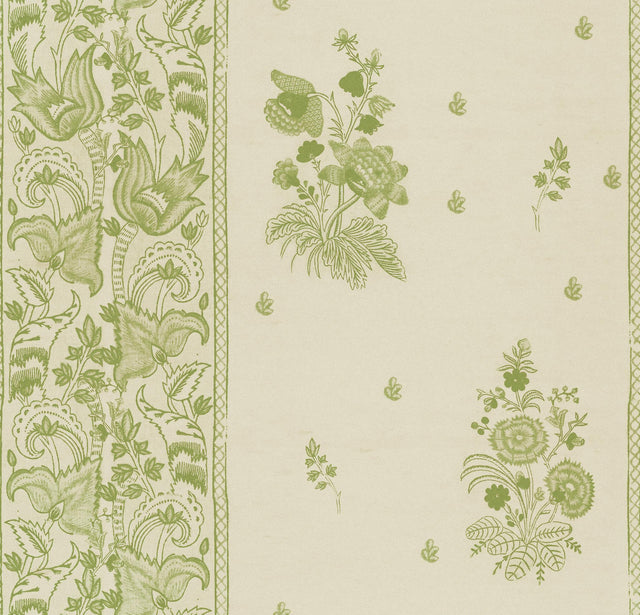 MindTheGap KOROND FLORAL Beechnut TRANSYLVANIAN ROOTS Wallpaper
