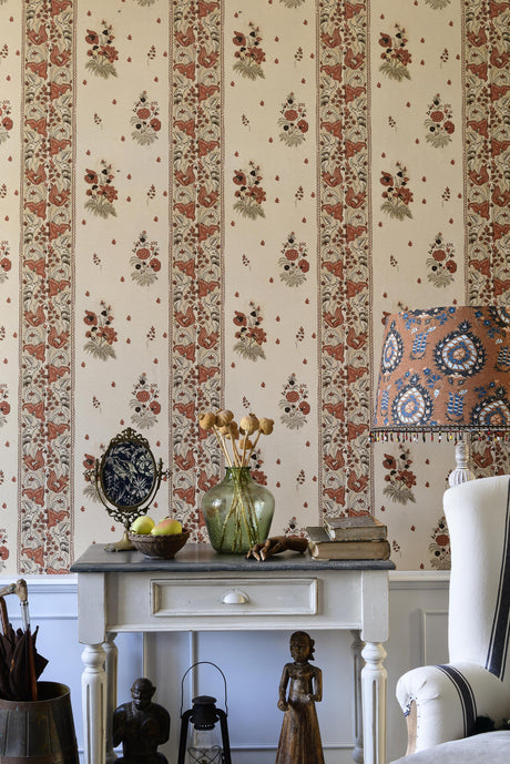 MindTheGap KOROND FLORAL Leather TRANSYLVANIAN ROOTS Wallpaper