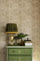 MindTheGap SARKOZI EMBROIDERY Taupe TRANSYLVANIAN ROOTS Wallpaper